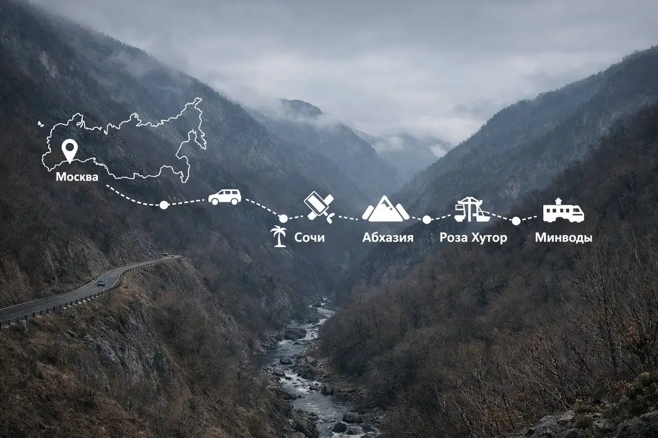 От Москвы до гор Кавказа: как оборудование СитиПоинт прошло испытание красотой и сложностью российских дорог