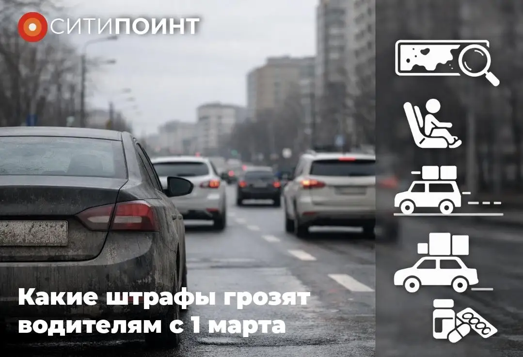 Штрафы с 1 марта: за что инспекторы будут штрафовать этой весной?