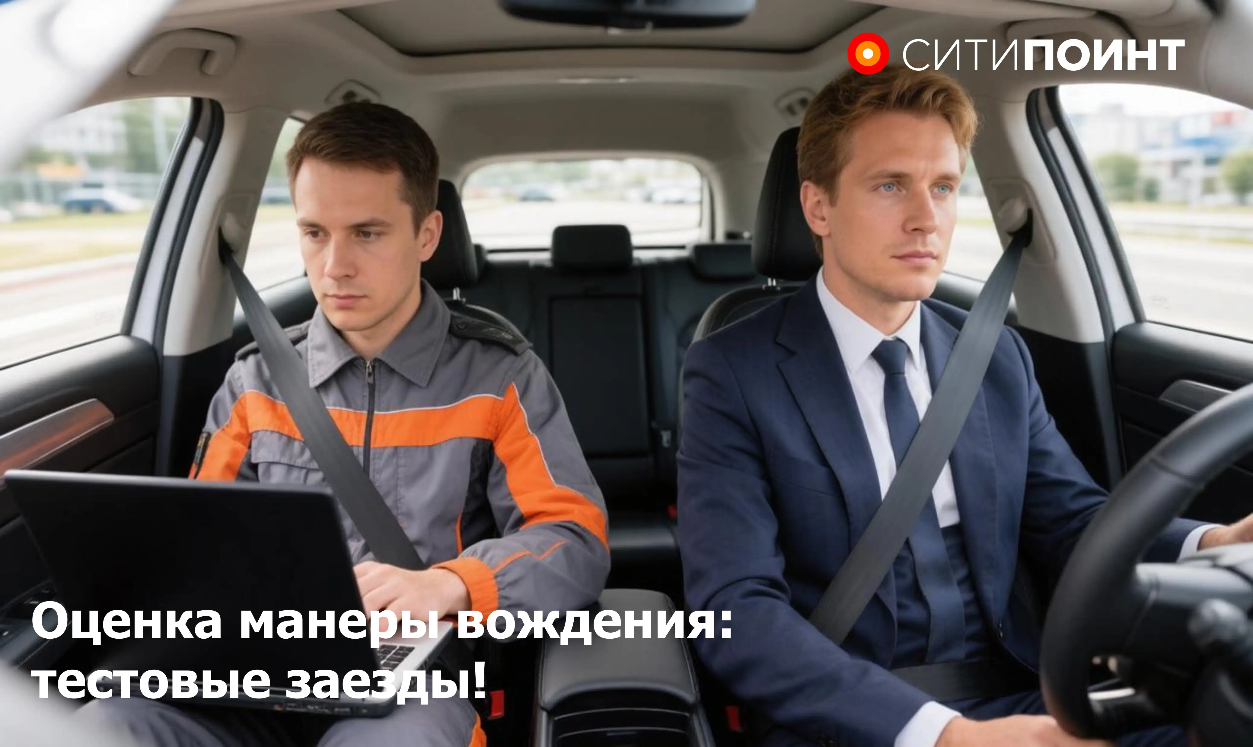 Тестовые заезды от компании СитиПоинт: настройка системы оценки манеры вождения