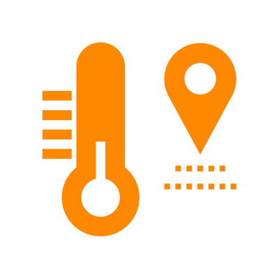 Фиксация места и времени недопустимых изменений температуры